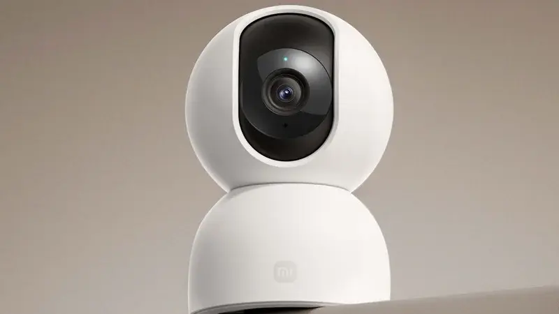 Xiaomi Smart Camera C401 berwarna putih yang terdaftar di situs global sebagai kamera keamanan terbaru dengan resolusi 2K